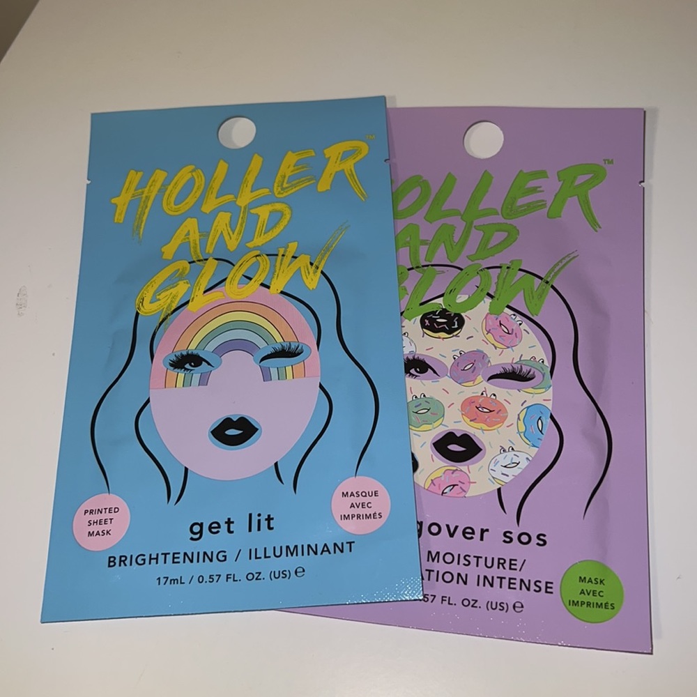Holler & Glow Sheet Masks